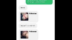 Eu disse a ela para usar calcinha rosa