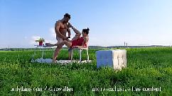 Linda garota gina gerson e sr henderson