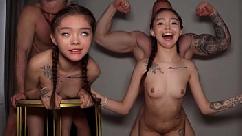 Jovem mulher mal legalizada usada como carne