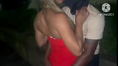 Esposa com negÃo sexo amador real na rua